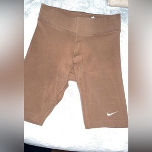 brown nike shorts